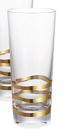 Cocktail Collection (Gold Decor) Shot Glass