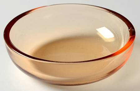 2306 Amber 3" Round Ashtray