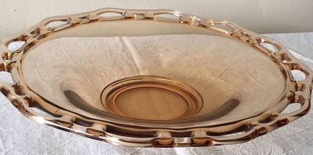 2320 Amber 10" Flared Bowl