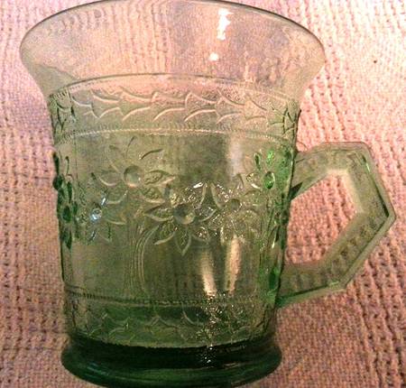 Orange Tree Green Mug