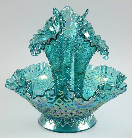 Diamond Lace Teal Marigold