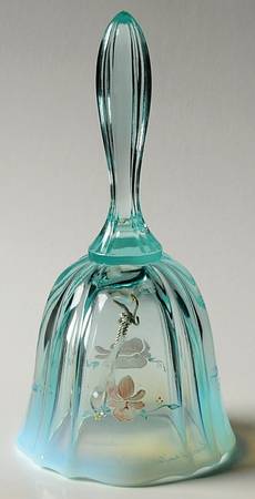 Country Garden on Minted Cream by Fenton