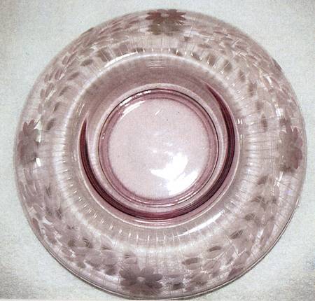 Sunberry-Orchid (Lt. Purple) Rolled Edge Bowl