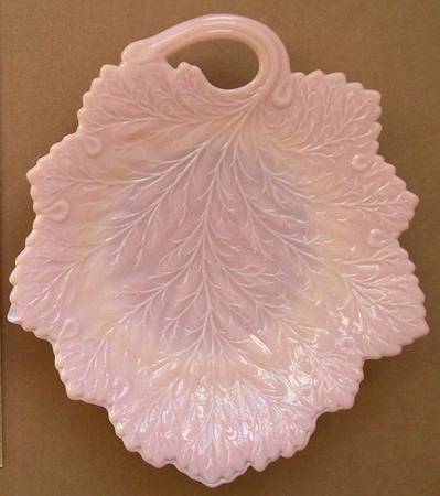 Rose Pastel 11" Leaf Plate