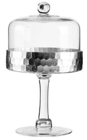 Daphne Silver 6" Diameter Pedestal Cake Stand