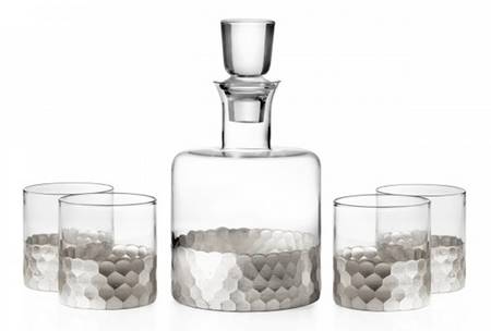 Daphne Silver Decanter & Stopper