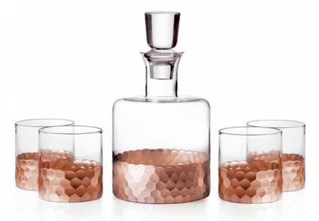 Daphne Copper Decanter & Stopper