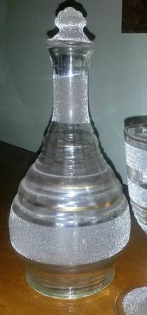 145R-12 Platinum Decanter & Stopper