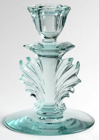 Baroque Green by Fostoria