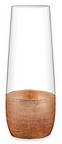 Linen Copper Stemless Fluted Champagne