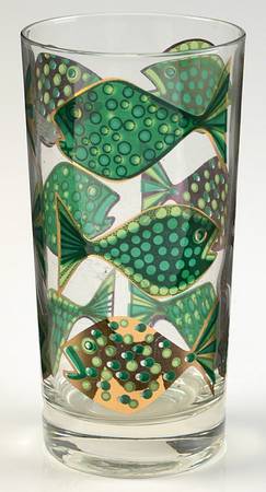Fish 12 Oz Flat Tumbler