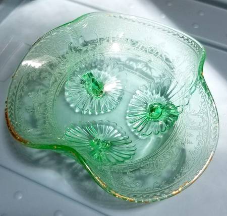 Fox and Hounds Green 3 Toed Tricorne