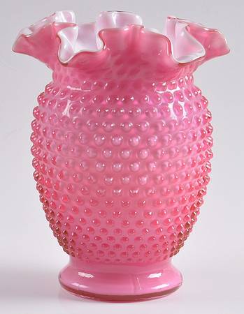 Hobnail Wild Rose Overlay