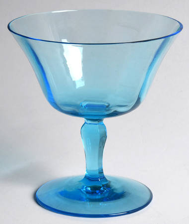 5093 Blue (Electric) Champagne/Tall Sherbet
