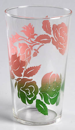 Rose 10 Oz Flat Tumbler