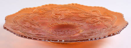 Heart and Vine-Golden (Marigold) by Fenton