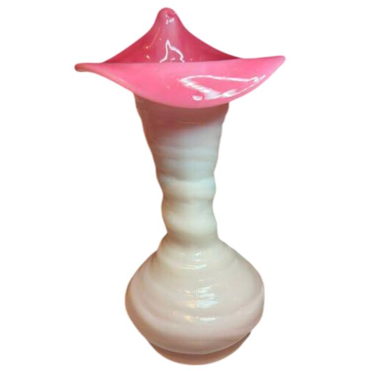 Peach Blow 8" Tulip Vase