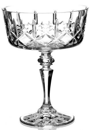 Aran (Newer, Sq Bowl, Cut Base) Champagne/Tall Sherbet