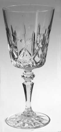 Aran (Newer, Sq Bowl, Cut Base) Red Wine