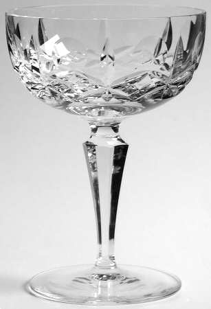 Aran (Round Bowl, Cut Base) Champagne/Tall Sherbet
