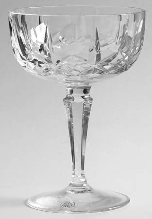 Aran (Round Bowl, Plain Base) Champagne/Tall Sherbet