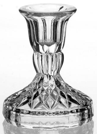 Ashford (Cut Base) 3" Single Light Candlestick
