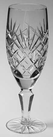 Ashford (Cut Base) Fluted Champagne