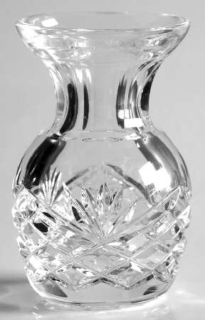 Ashford (Cut Base) 3" Flower Vase
