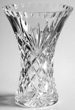 Ashford (Cut Base) 6" Flower Vase