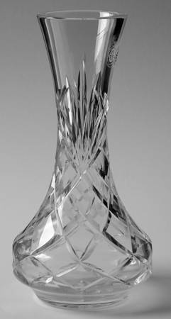 Ashford (Cut Base) 8" Bud Vase