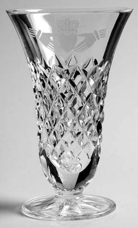 Claddagh (Newer, Round Bowl) 4" Bud Vase
