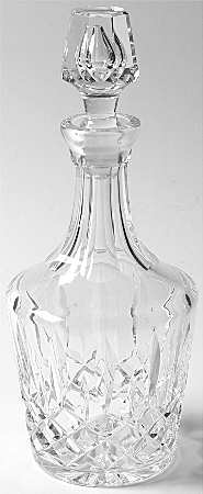 Clifden (Cut, Including Base) Decanter & Stopper