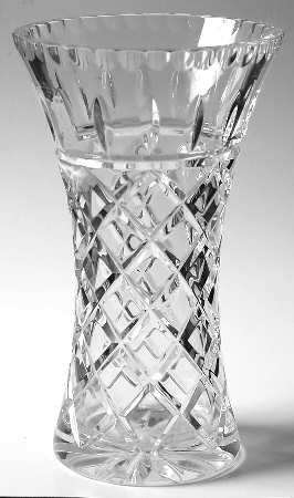 Clifden (Cut, Including Base) 8" Flower Vase by Galway