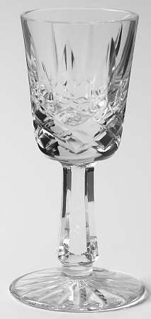 Clifden (Cut, Including Base) Cordial Glass by Galway