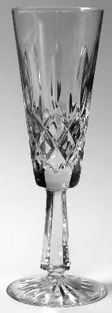 Clifden (Cut, Including Base) Fluted Champagne by Galway