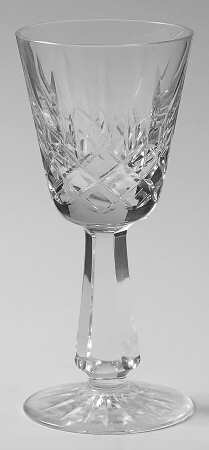 Clifden (Cut, Including Base) Sherry Glass
