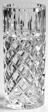 Clifden (Cut, Including Base) 8" Straight Vase