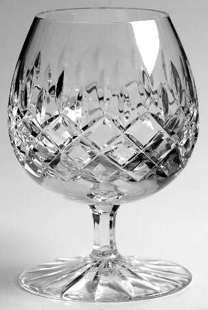 Clifden (Cut, Including Base) Brandy Glass