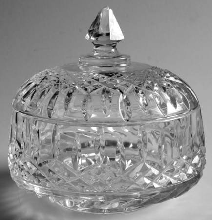 Clifden (Cut, Including Base) Candy Dish & Lid