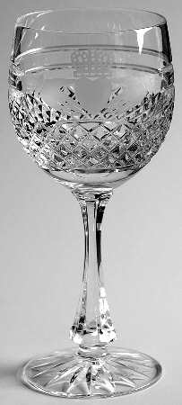 Claddagh Ring (Older, Etched Hands) Red Wine
