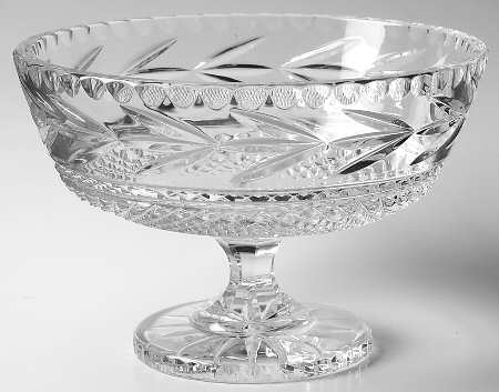 Leah (Newer) 8" Footed Bowl