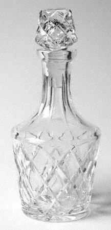 O'Brien (Cut Base) Decanter & Stopper