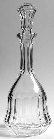 Old Galway (Plain Foot) Decanter & Stopper by Galway