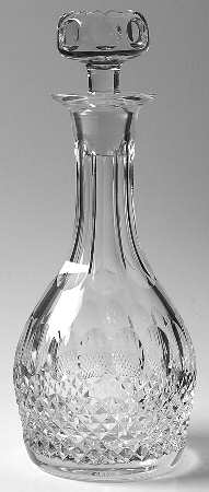 O'Malley(Plain Foot) Decanter & Stopper by Galway