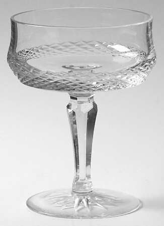Royal Irish (Cut, Incl. Base) Champagne/Tall Sherbet