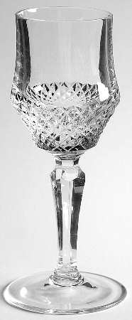 Royal Irish (Cut, Plain Base) Wine Glass