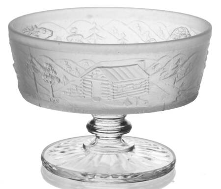 Westward Ho Footed Sauce Dish