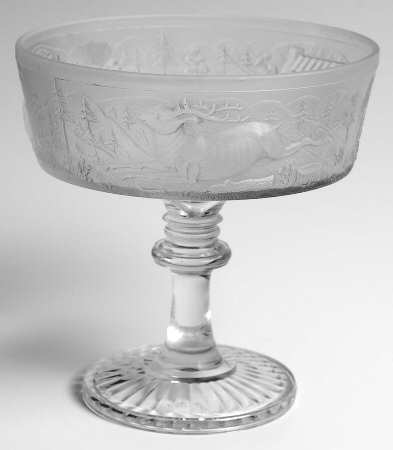 Westward Ho 6" Compote No Lid