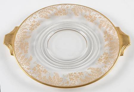 80-1 Handled Cake Plate