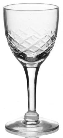 Alberta Clear Cordial Glass